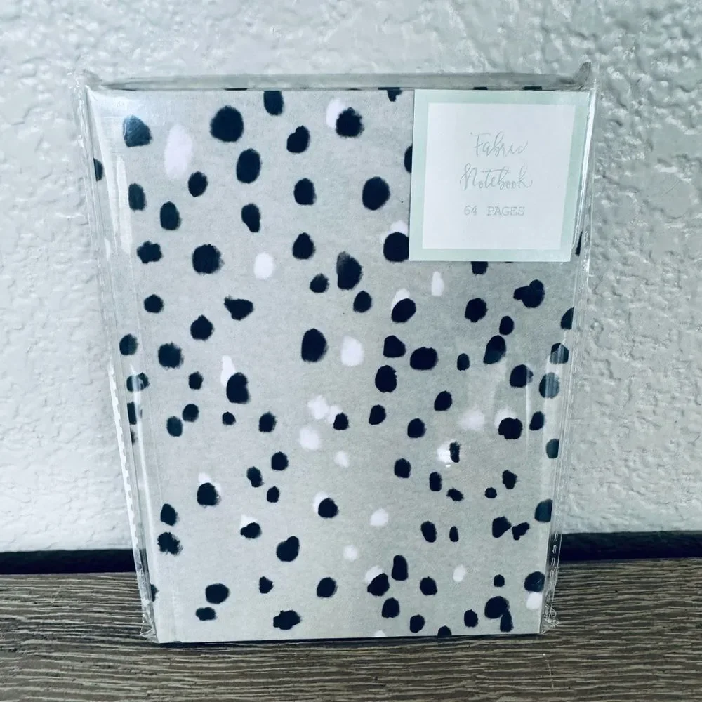 Gray Spotted Journal Notebook